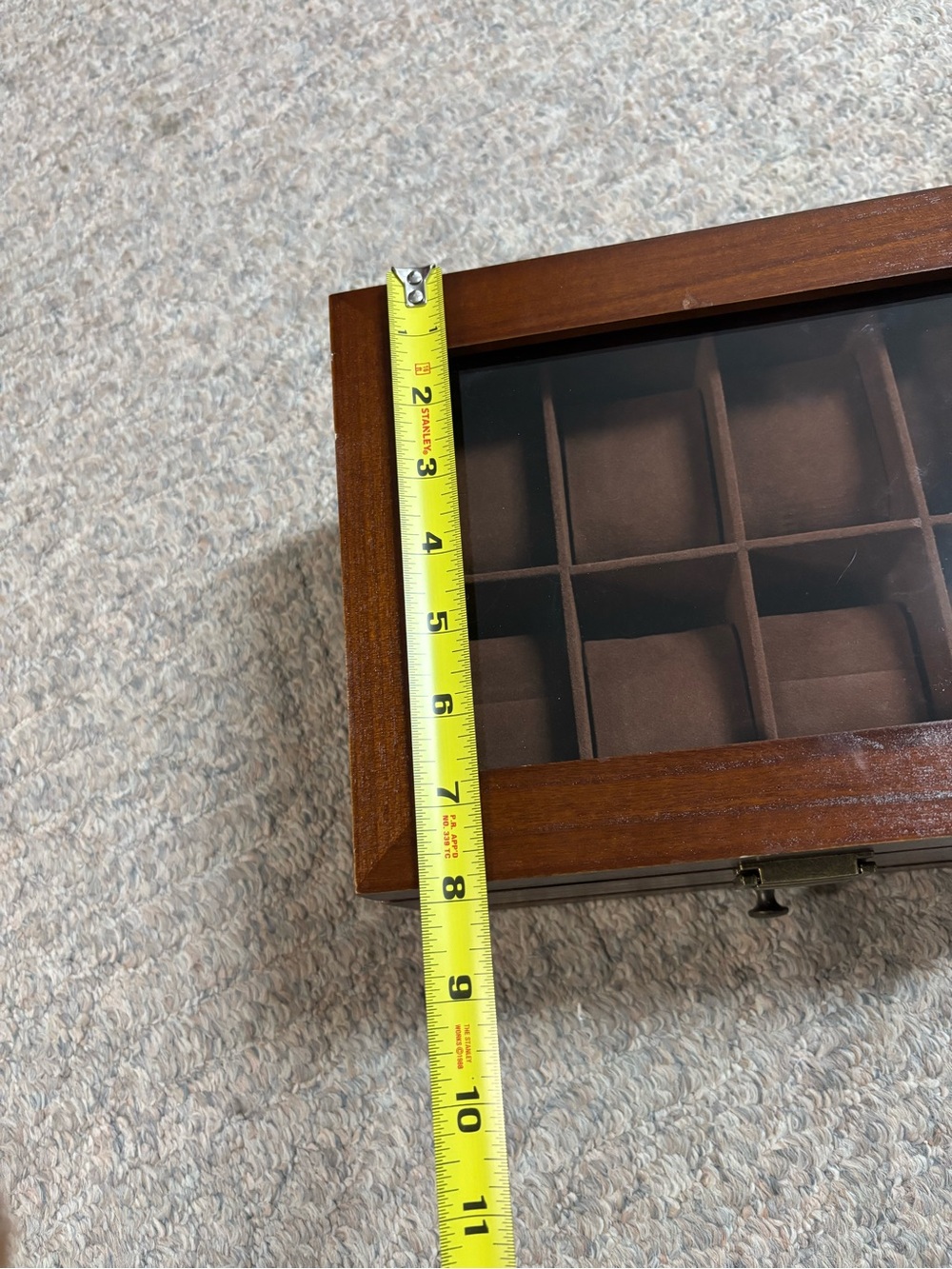 Glass-Top Watch Box - Picture 8 of 8